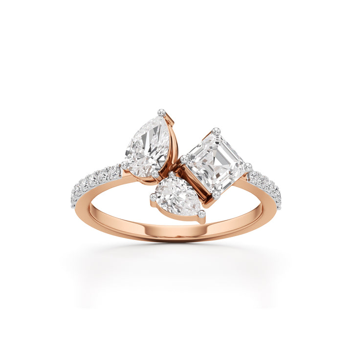 Celestia Triforme Diamond Ring