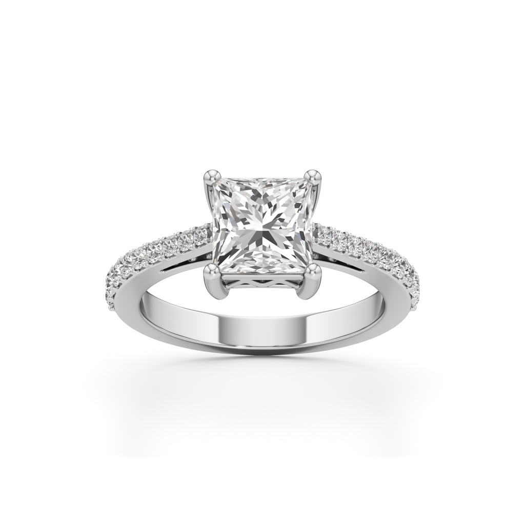 Celesta Princess Diamond Ring