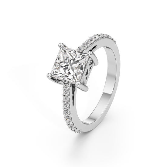 Celesta Princess Diamond Ring