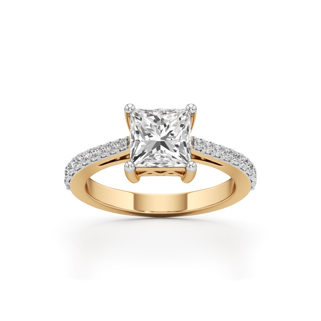 Celesta Princess Diamond Ring