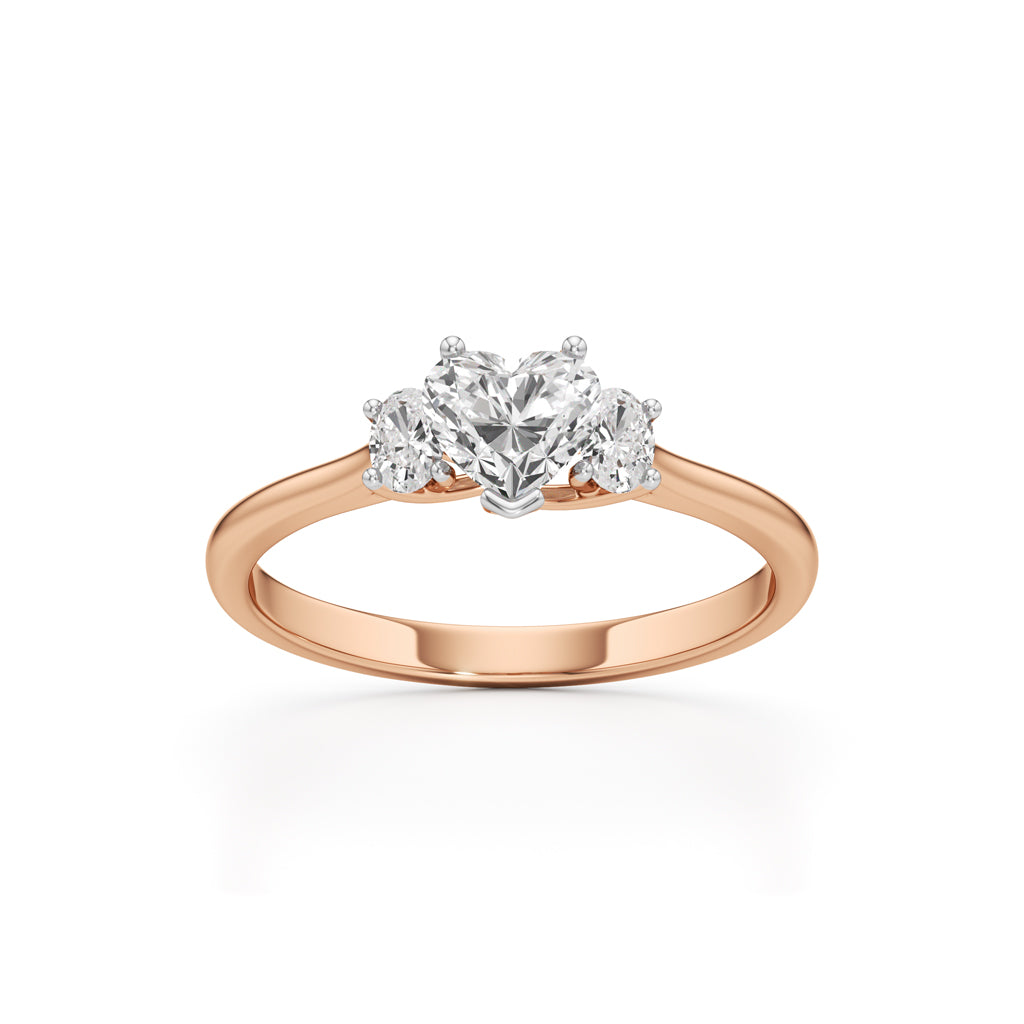 Elysia Heart Trilogy Ring