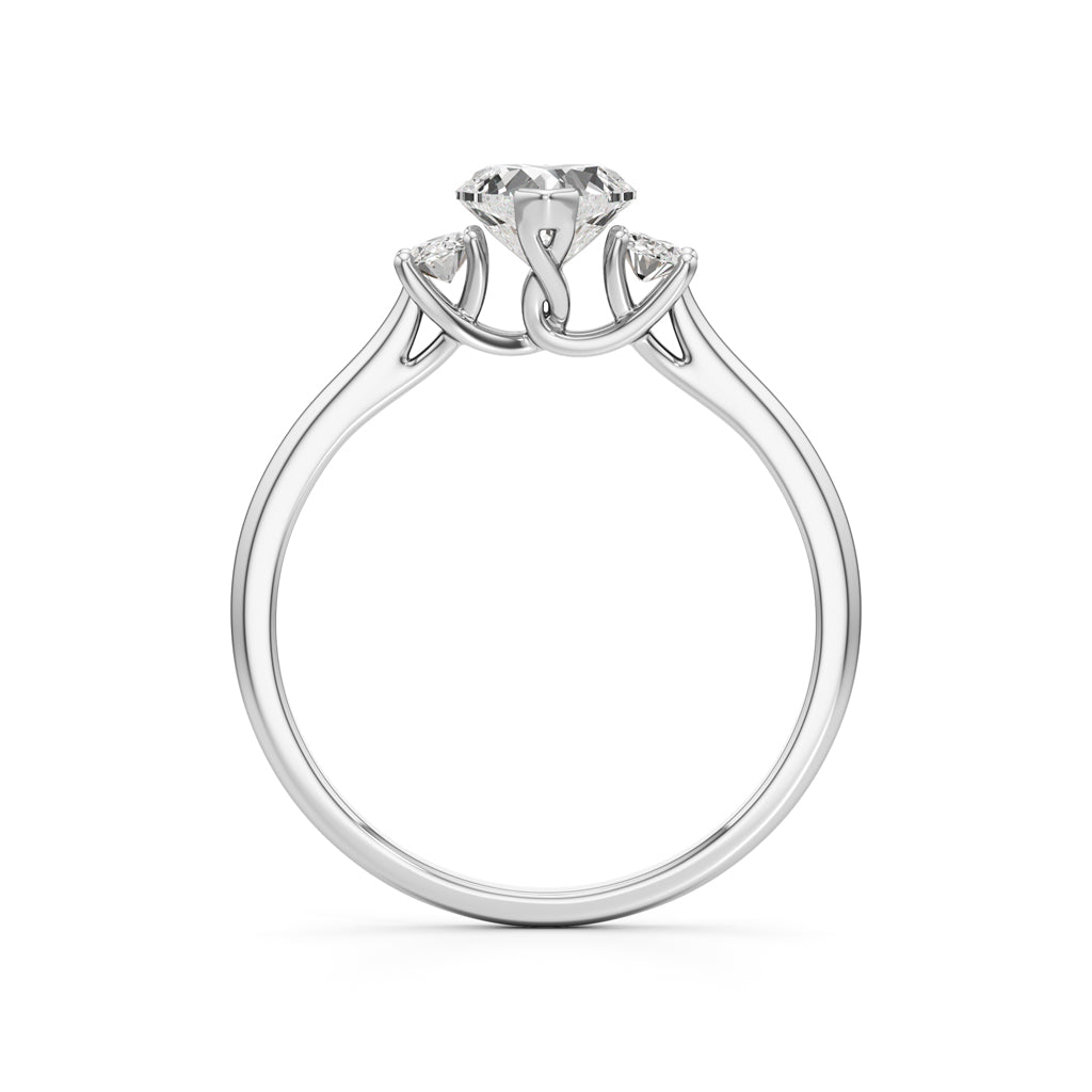 Elysia Heart Trilogy Ring