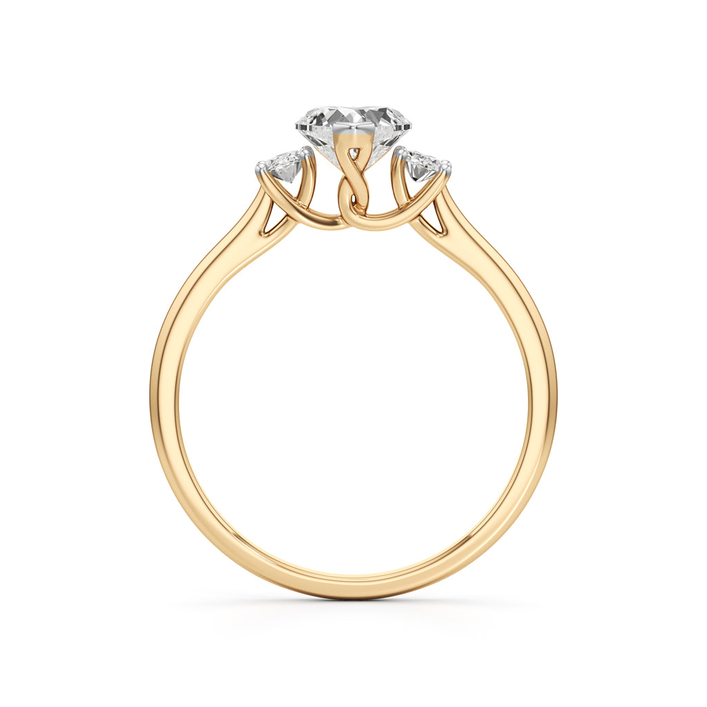 Elysia Heart Trilogy Ring