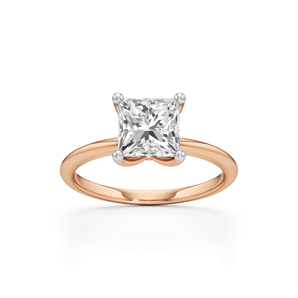 Regalia Radiant – Princess Cut Solitaire Ring