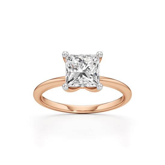 Regalia Radiant – Princess Cut Solitaire Ring