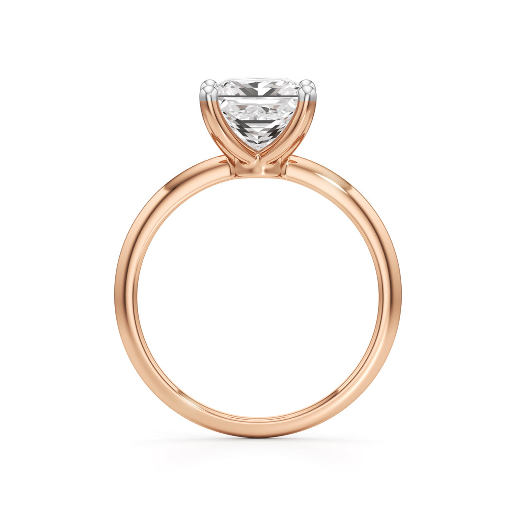 Regalia Radiant – Princess Cut Solitaire Ring
