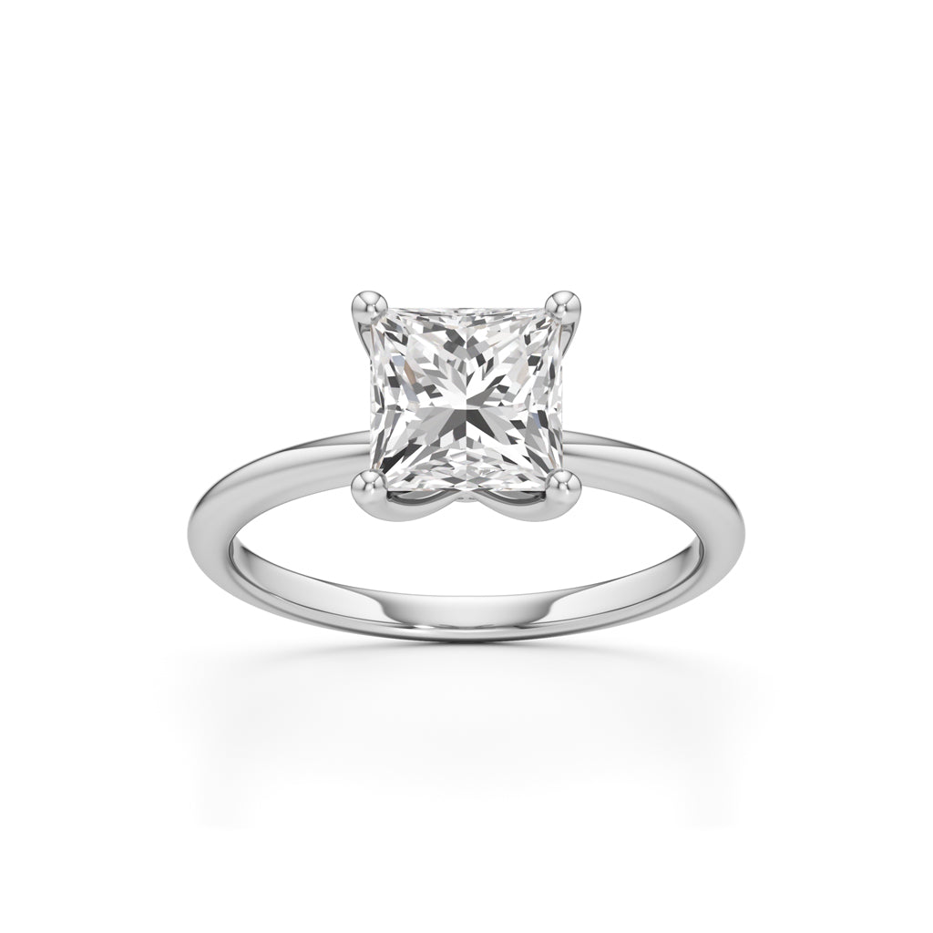 Regalia Radiant – Princess Cut Solitaire Ring
