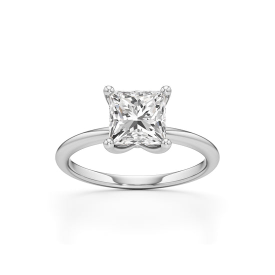 Regalia Radiant – Princess Cut Solitaire Ring