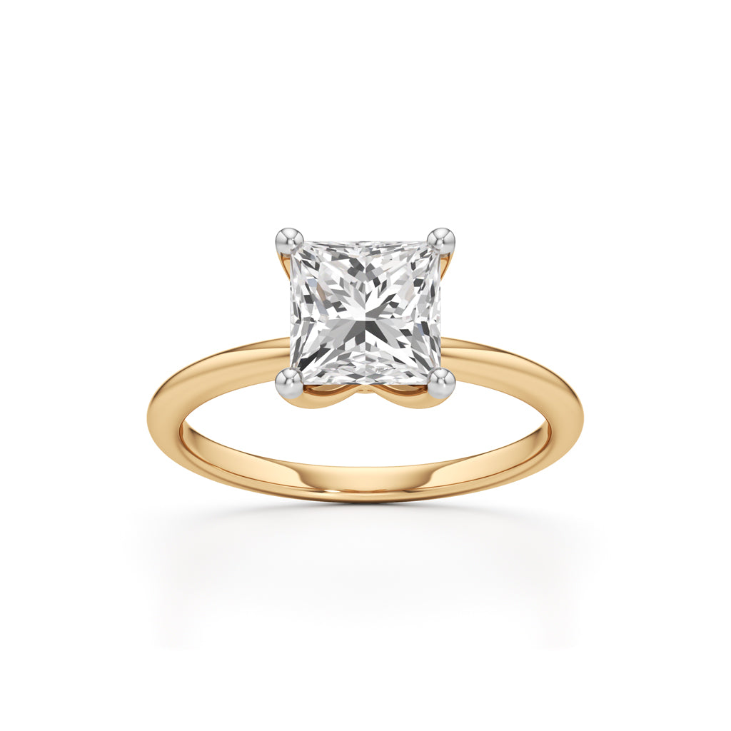 Regalia Radiant – Princess Cut Solitaire Ring