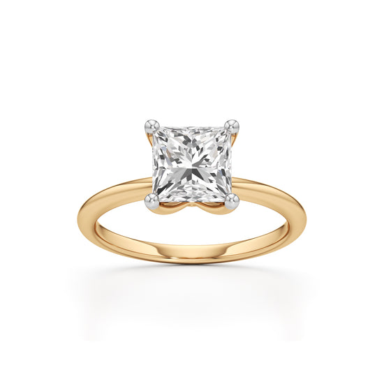 Regalia Radiant – Princess Cut Solitaire Ring