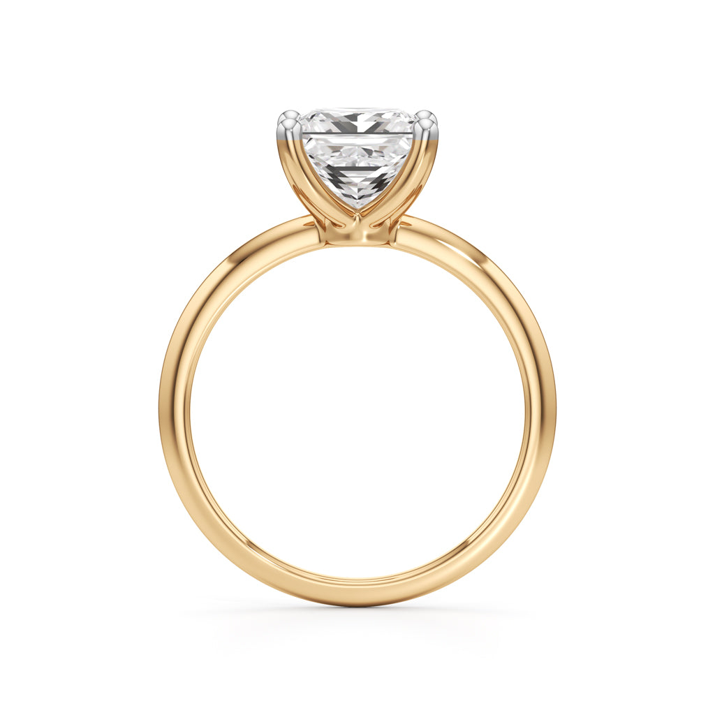 Regalia Radiant – Princess Cut Solitaire Ring