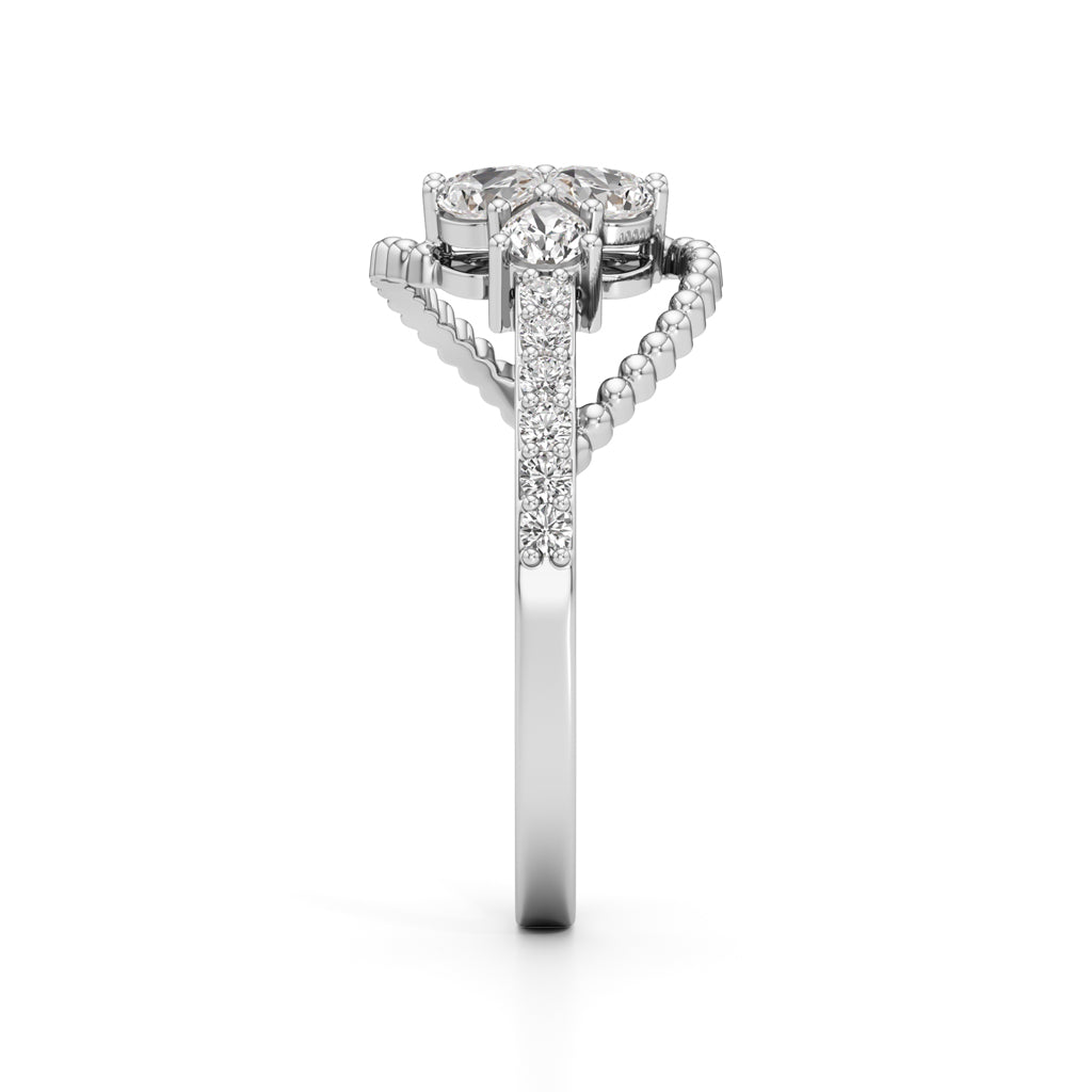 Blossom Charm Diamond Ring
