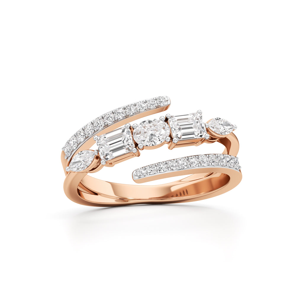 Eterna Glimmer Gold Ring