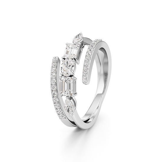 Eterna Glimmer Gold Ring