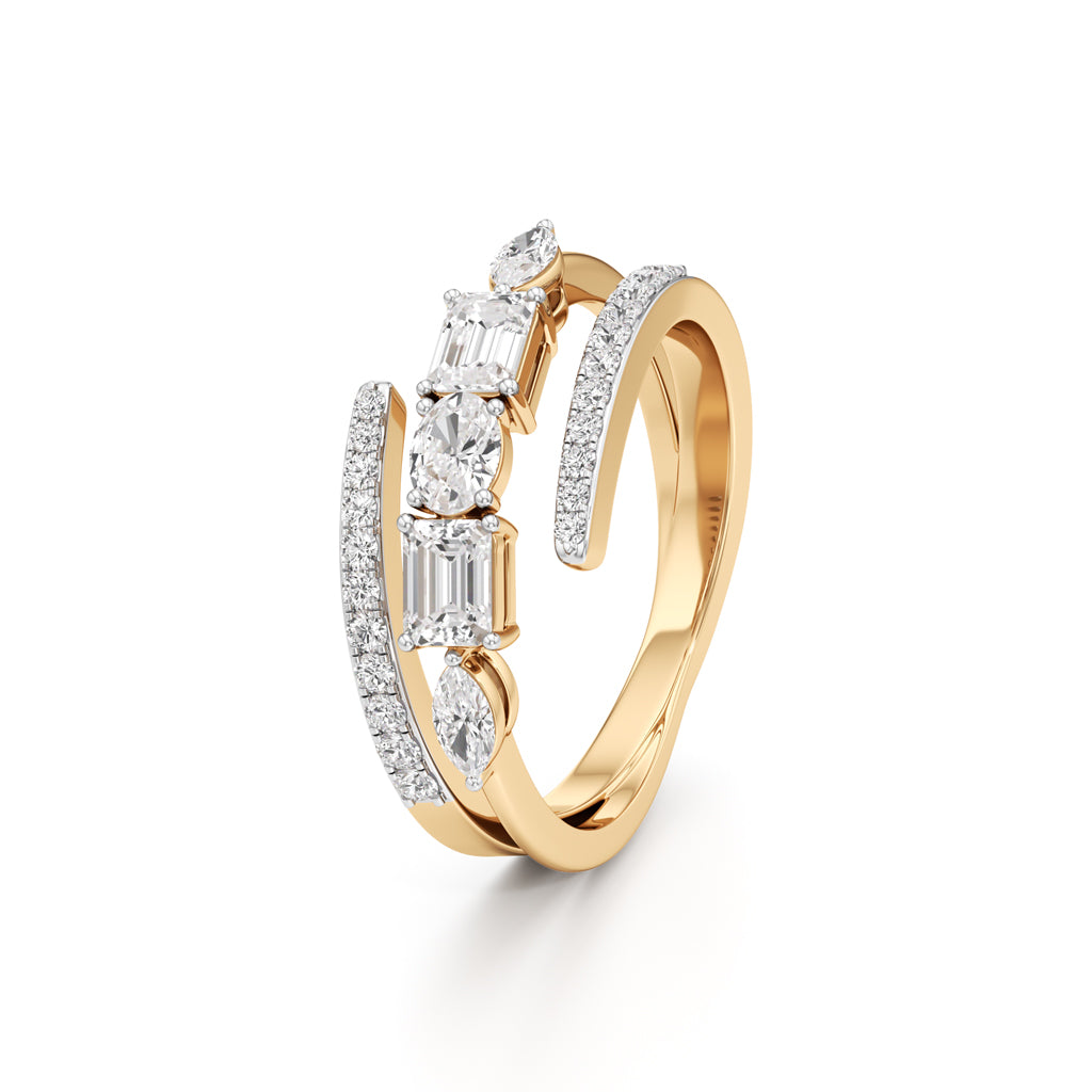 Eterna Glimmer Gold Ring