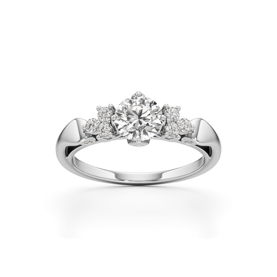 Aurelia Blossom Diamond Ring