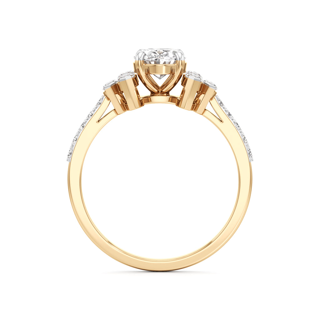 Seraphina Regal Cluster Ring