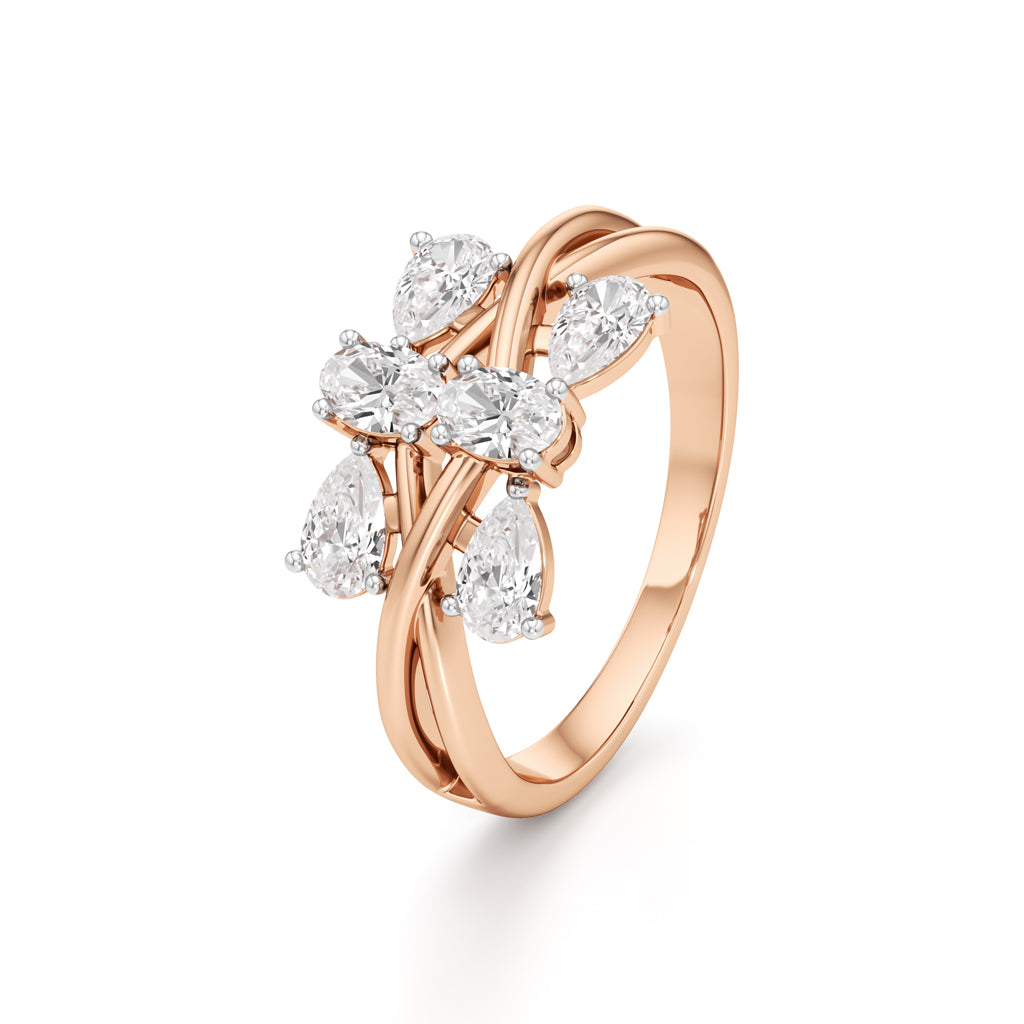 Flora Radiance Cluster Ring
