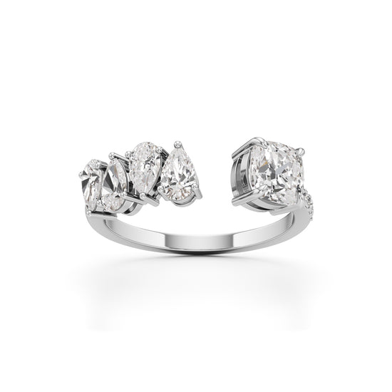 Radiant Crest Ring