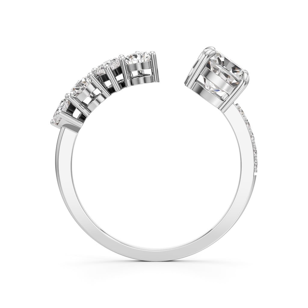 Radiant Crest Ring
