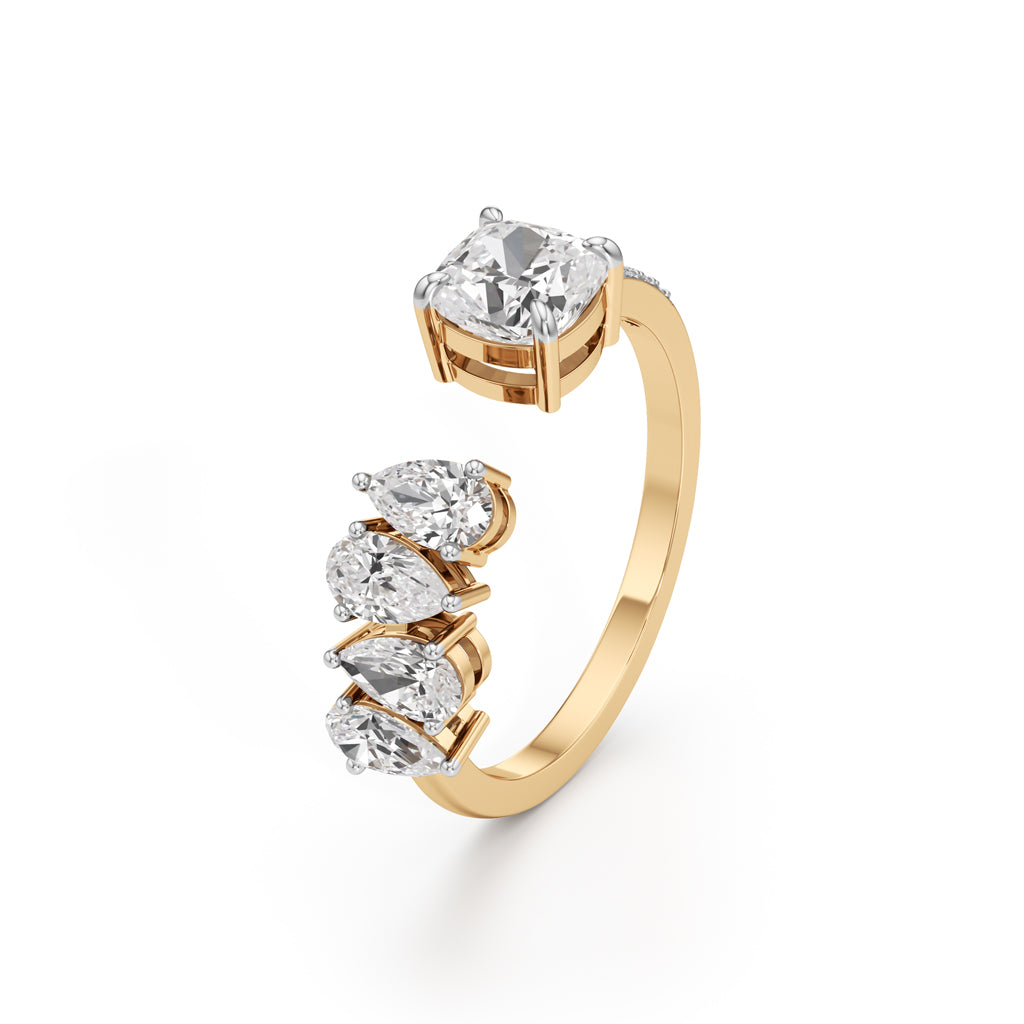 Radiant Crest Ring