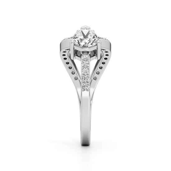 Bow Tie Brilliance Diamond Ring