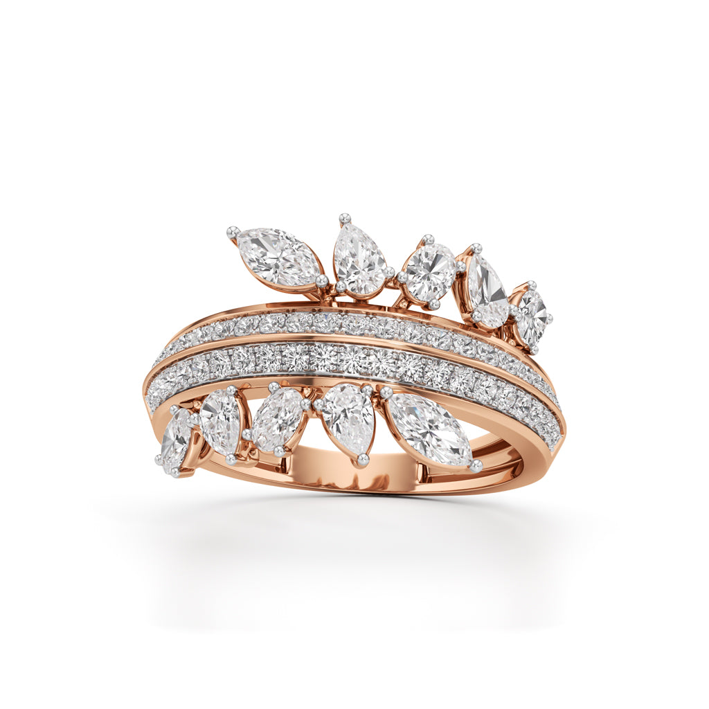 Celestia Crown Diamond Ring
