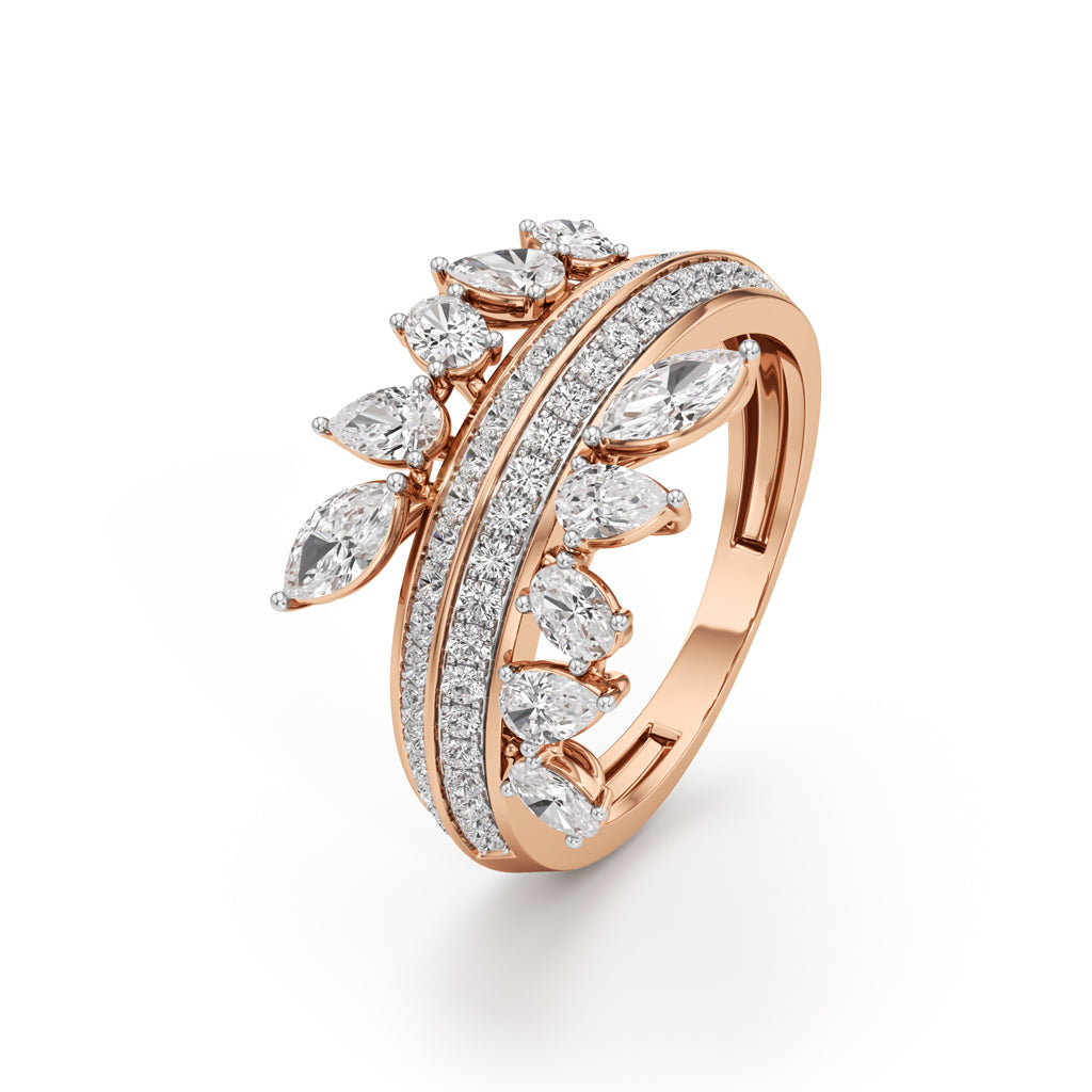 Celestia Crown Diamond Ring