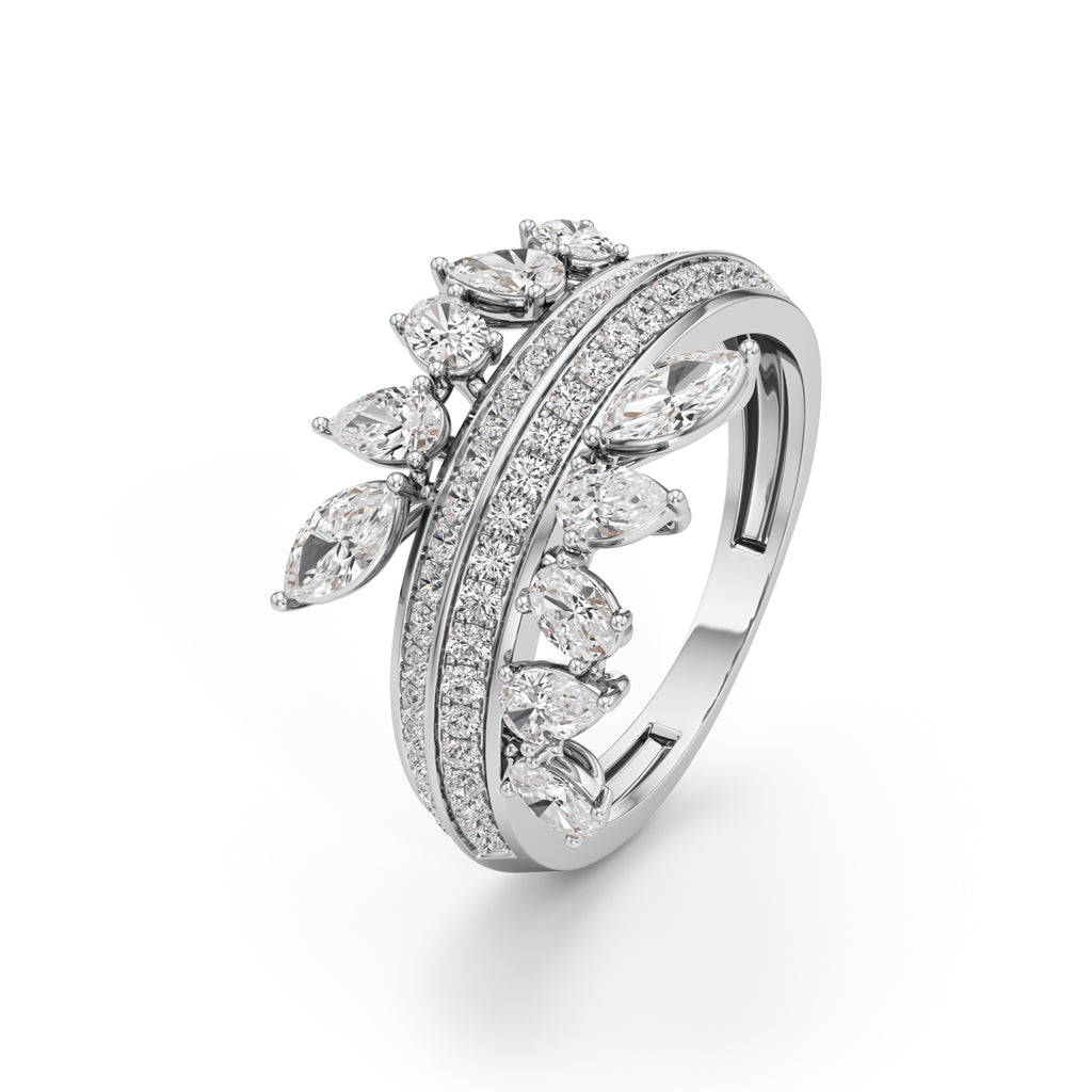 Celestia Crown Diamond Ring