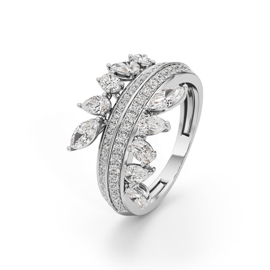Celestia Crown Diamond Ring