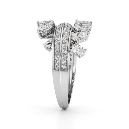 Celestia Crown Diamond Ring