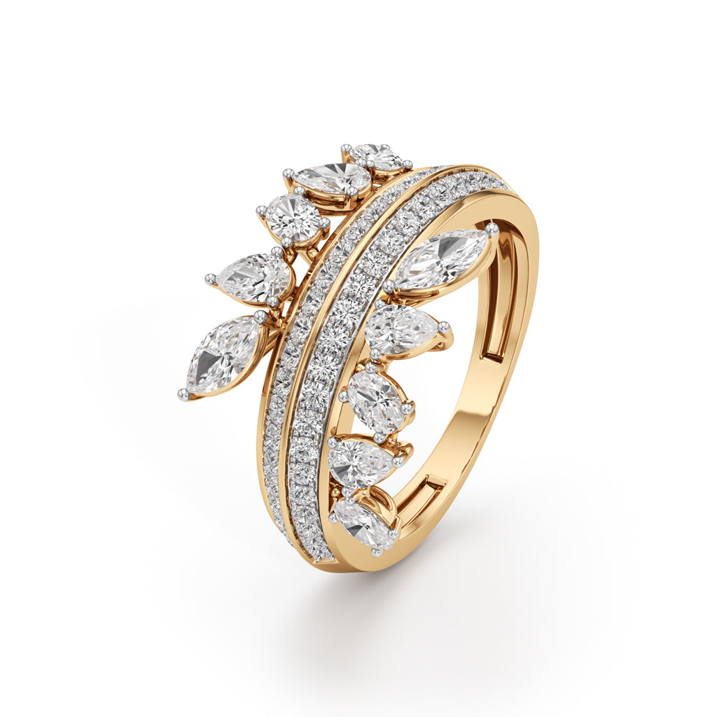 Celestia Crown Diamond Ring