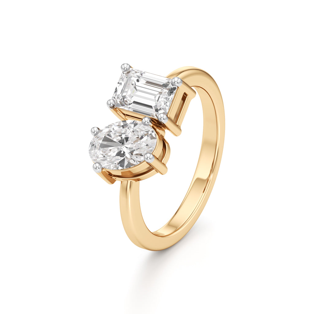 Dual Brilliance Diamond Ring