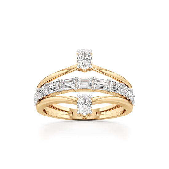 Horizon Radiance Multi-Diamond Ring