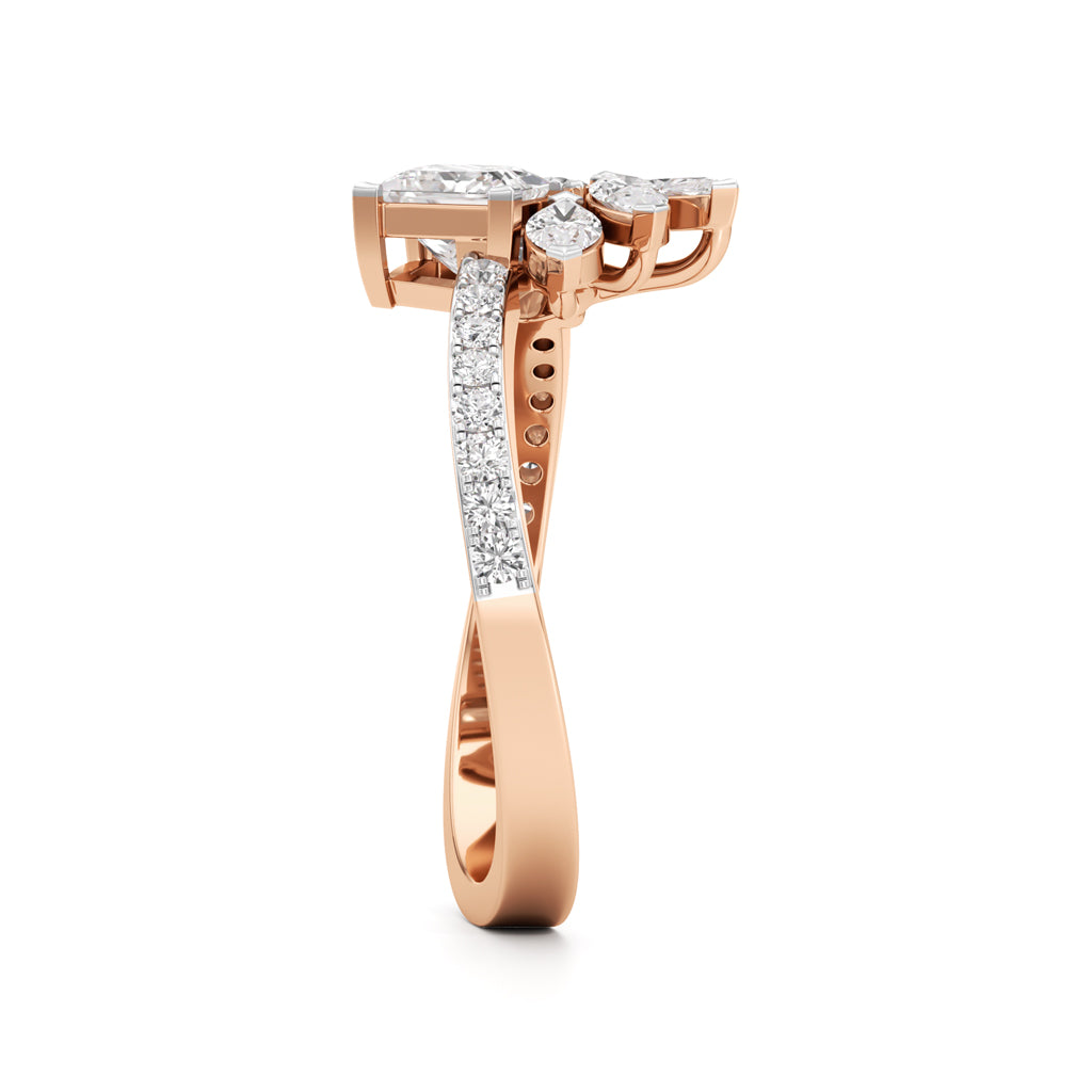Enchanted Garden Diamond Ring
