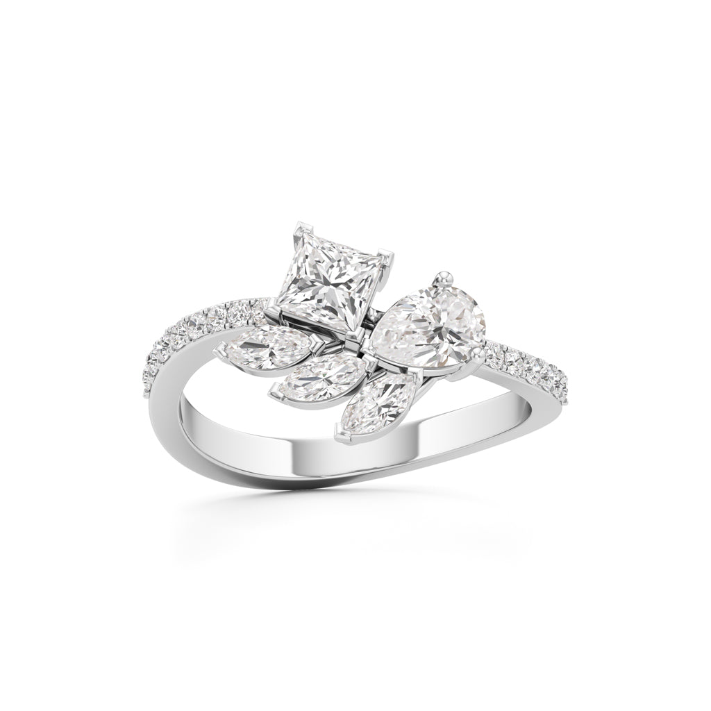 Enchanted Garden Diamond Ring