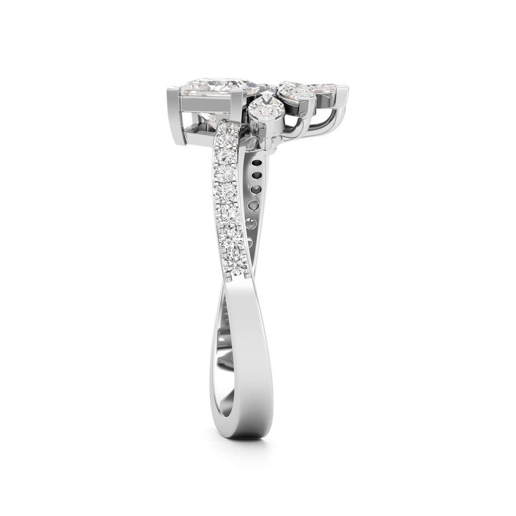 Enchanted Garden Diamond Ring
