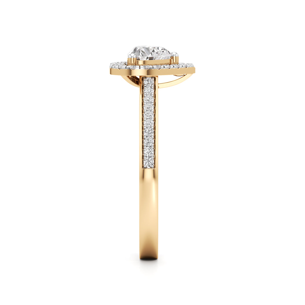Eternal Embrace Heart Diamond Ring