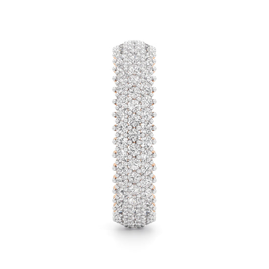 Wide Lumière Diamond Eternity Band