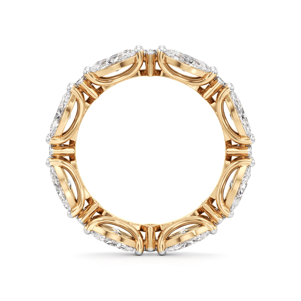 Marquise & Princess Cut Diamond Shinelink Band