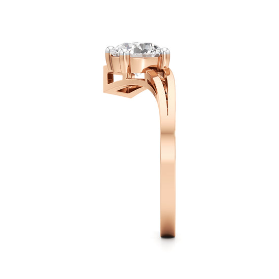 Cherished Shine Diamond Solitaire Ring