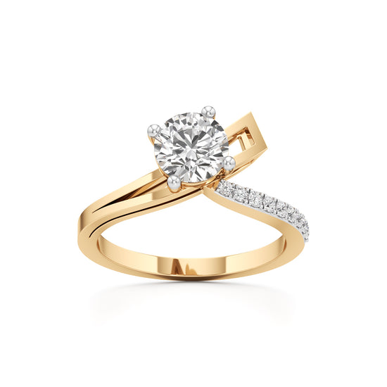 Cherished Shine Diamond Solitaire Ring
