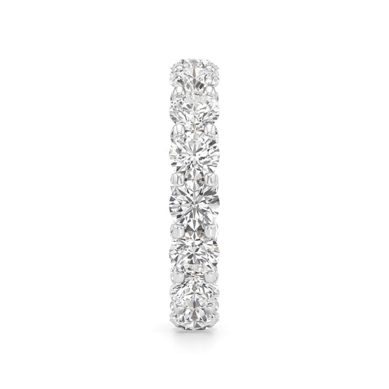 Prong Set Round Diamond Eternity Band