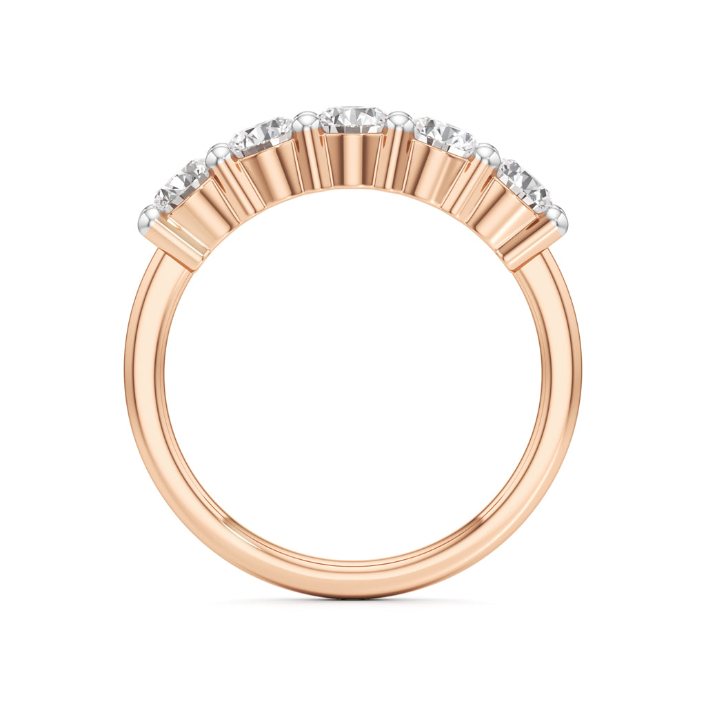 Five Stone Round Diamond Ring