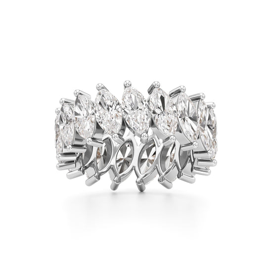 Marquise Diamond Eternity Band