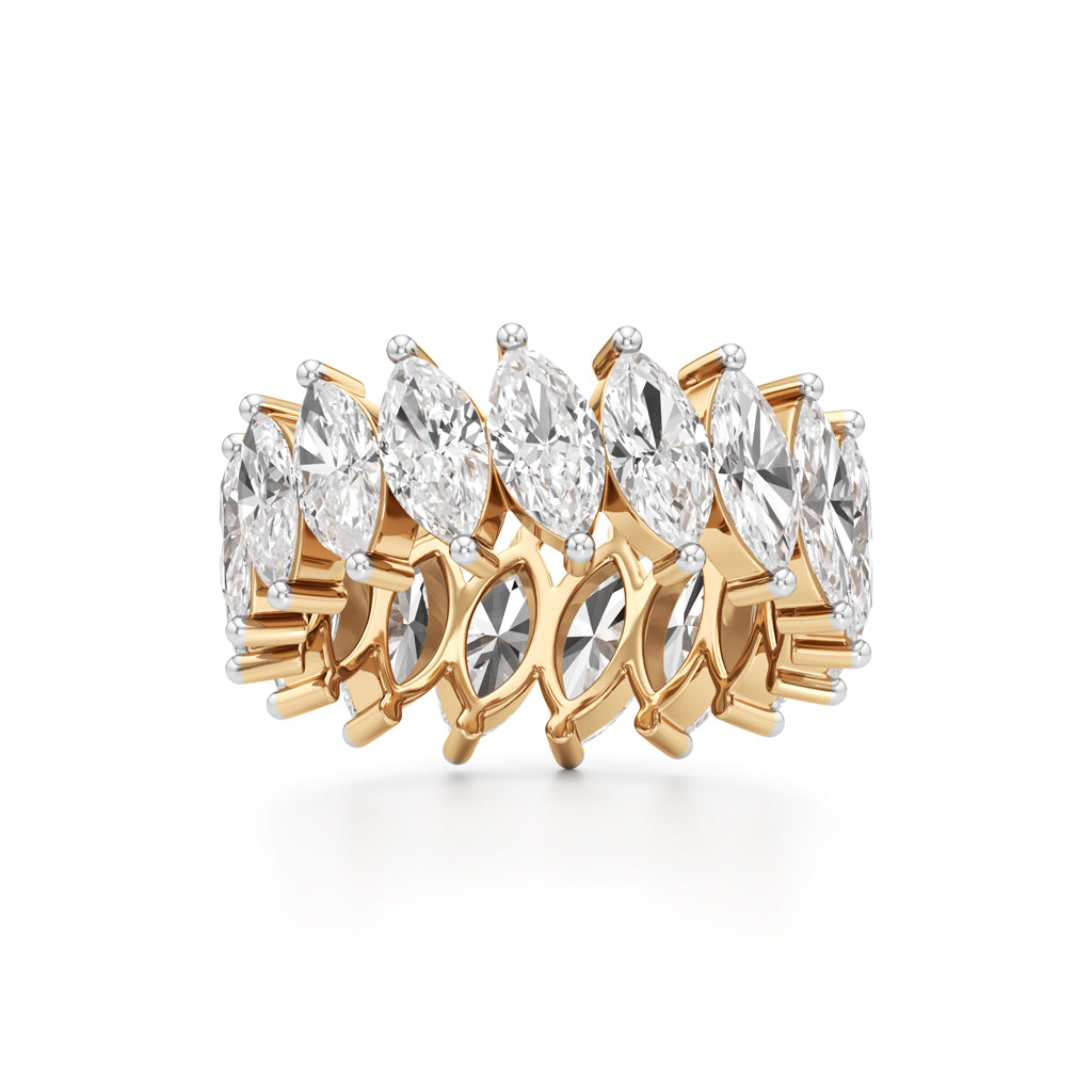 Marquise Diamond Eternity Band