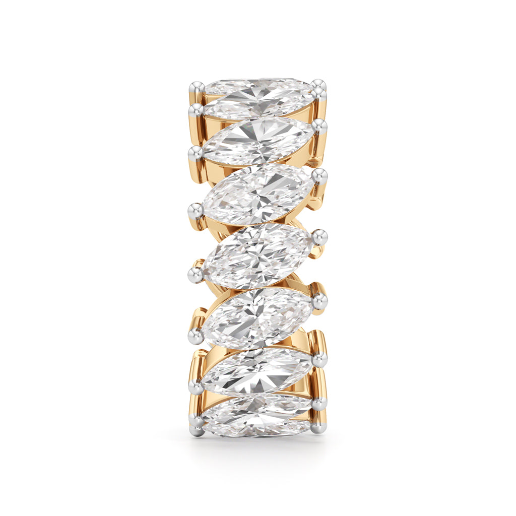 Marquise Diamond Eternity Band