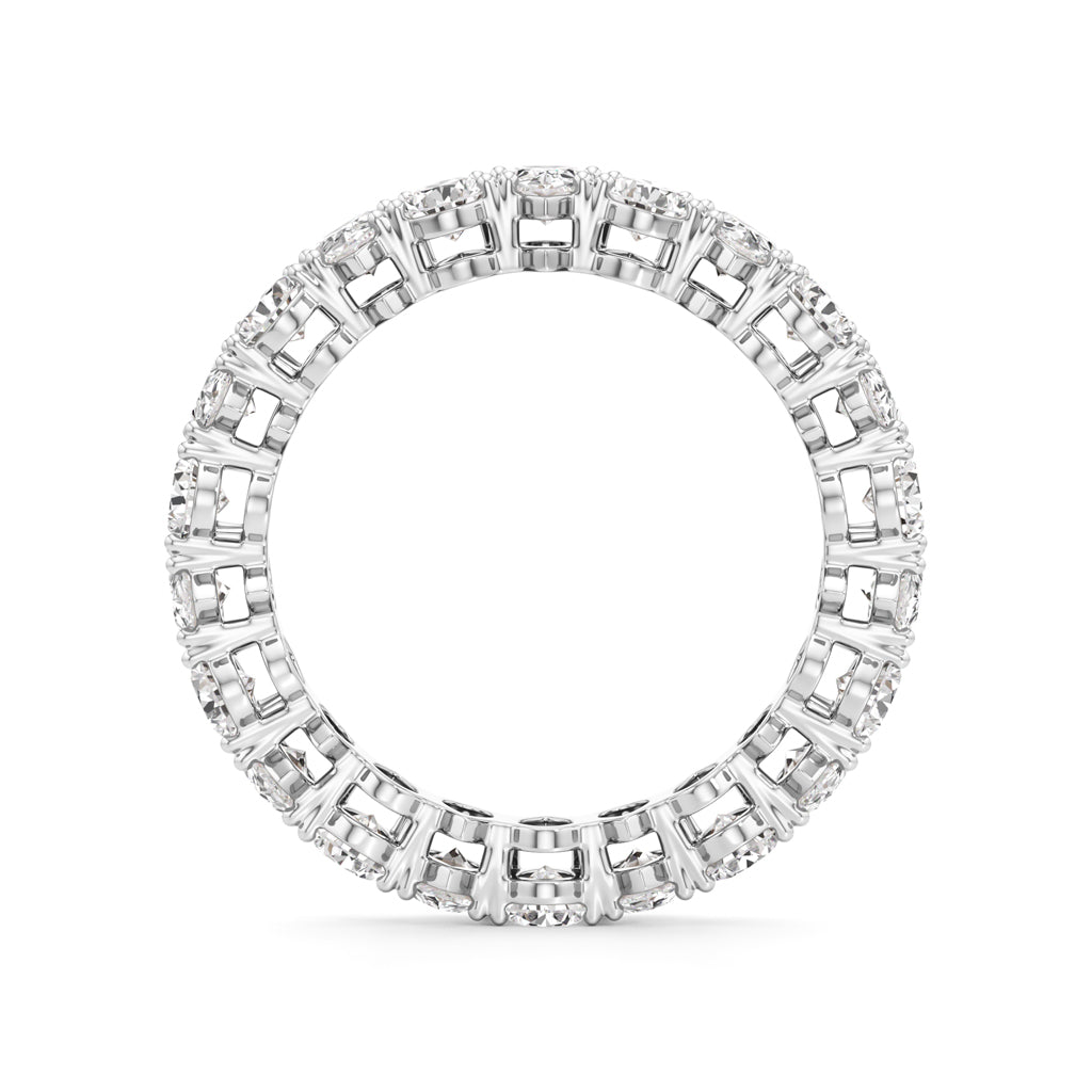 Pear Diamond Eternity Band