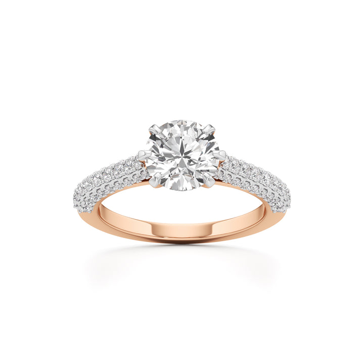 Lustrous Charm Diamond Ring