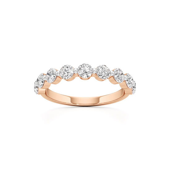 Classic Seven-Stone Diamond Band